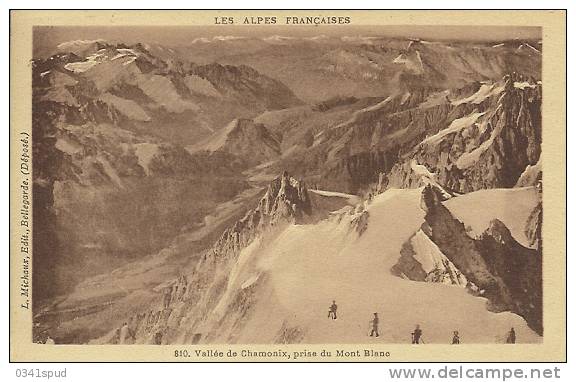 1935 France 74 Alpinisme Alpinismo Mountain Climbing  Chamonix  Mont Blanc - Klimmen