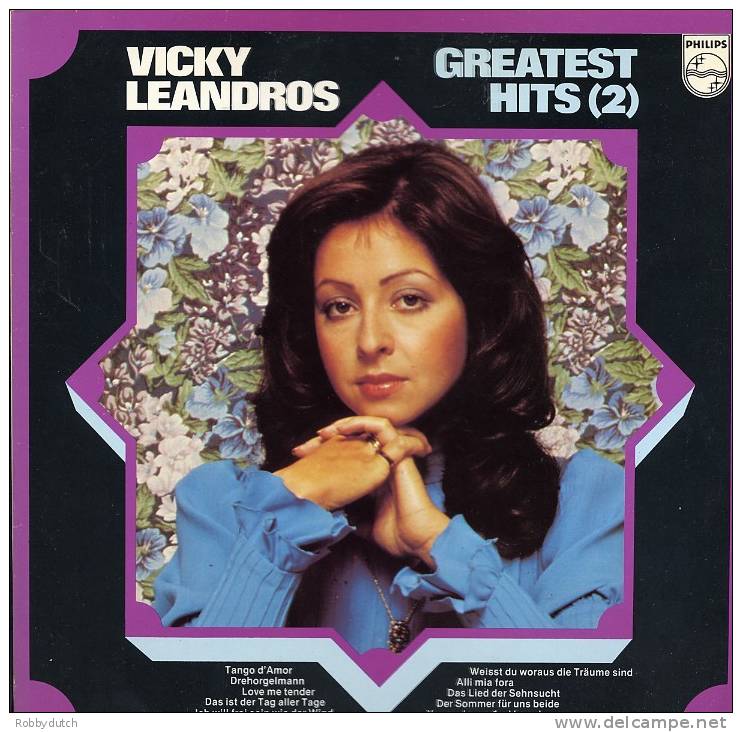 * LP * VICKY LEANDROS - GREATEST HITS 2  (Holland 1976 Ex-!!!) - Other - German Music