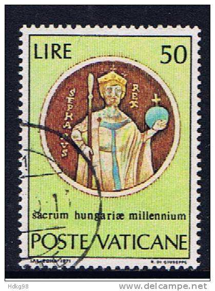 V+ Vatikan 1971 Mi 594 - Oblitérés