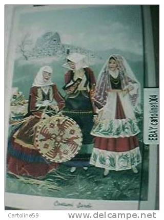 COSTUME SARDO ILLUSTRATO N1960? B2004 - Kostums