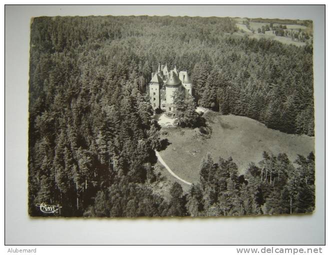 Noiretable , Vue Aérienne Du Chateau 1952 . C.p.photo 15x10 - Noiretable