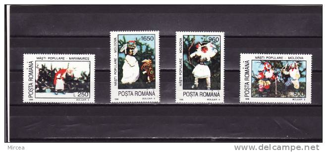 Roumanie  ,  Yv.no.4304/7 Neufs** - Unused Stamps