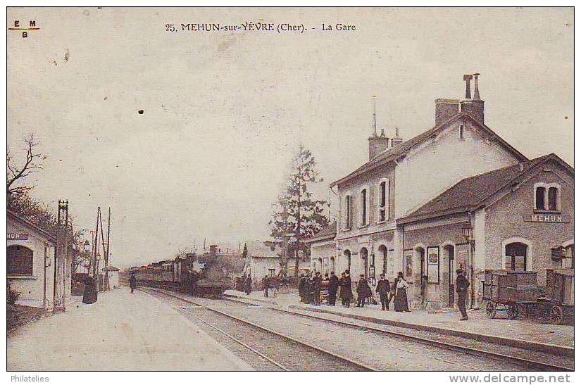 MEHUN  LA GARE - Mehun-sur-Yèvre