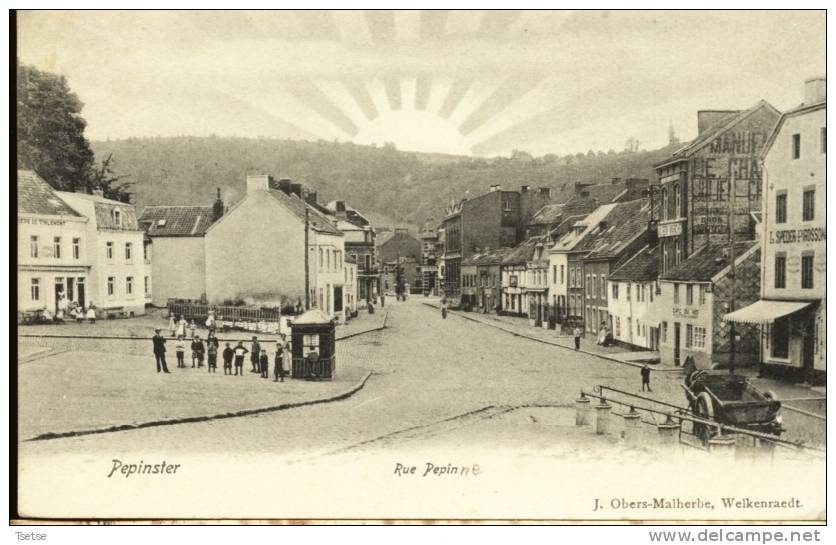 Pépinster - Rue Pépin ( Jolie Carte Animée ) - Pepinster