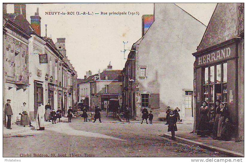 NEUVY  RUE PRINCIPALE - Neuvy-le-Roi