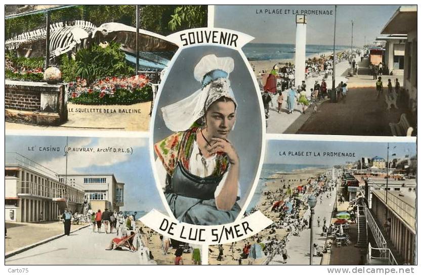 LUC Sur MER 14 - Souvenir - Baleine - Folklore - Luc Sur Mer