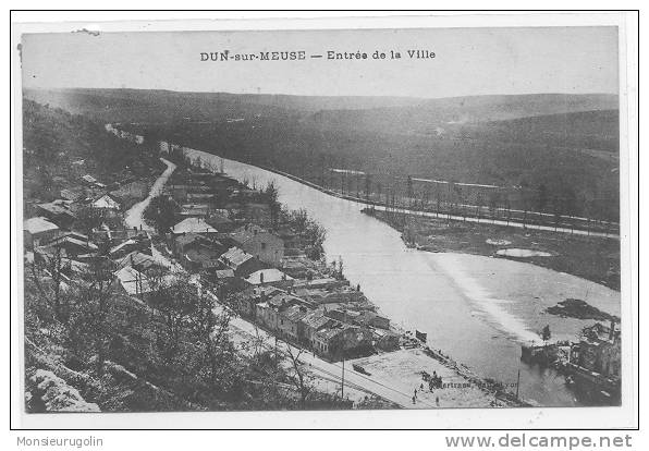 55 )FL) DUN SUR MEUSE, Entrée De La Ville, Bertrand édit - Dun Sur Meuse