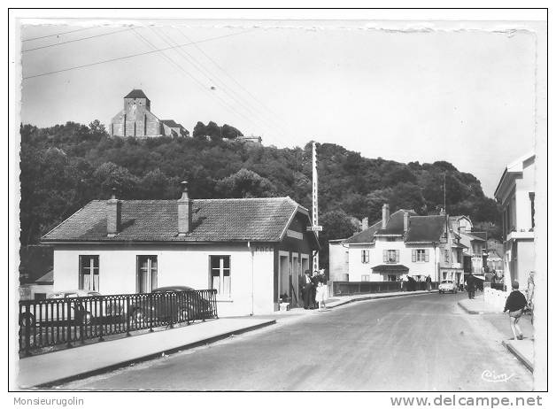 55 )FL) DUN SUR MEUSE, Café De L'écluse, Et Pont De La Tour, CPSM 150 X 105 Combier édit - Dun Sur Meuse