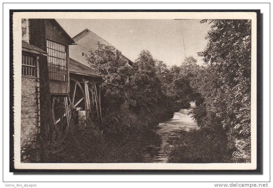 01 HAUTEVILLE, Tréport, Le Vieux Moulin, Ed Combier, Dos Divisé, Vierge - Hauteville-Lompnes