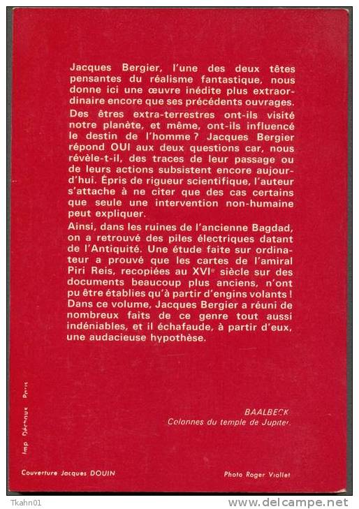 J´AI LU L´AVENTURE-MYSTERIEUSE N°A-250 " LES EXTRA-TERRESTRES DANS L´HISTOIRE " DE 1970 - Fantásticos