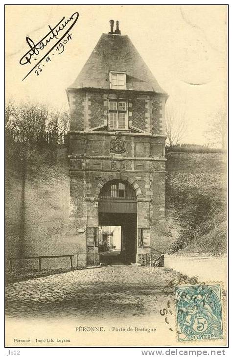 Péronne - Porte De Bretagne - Peronne