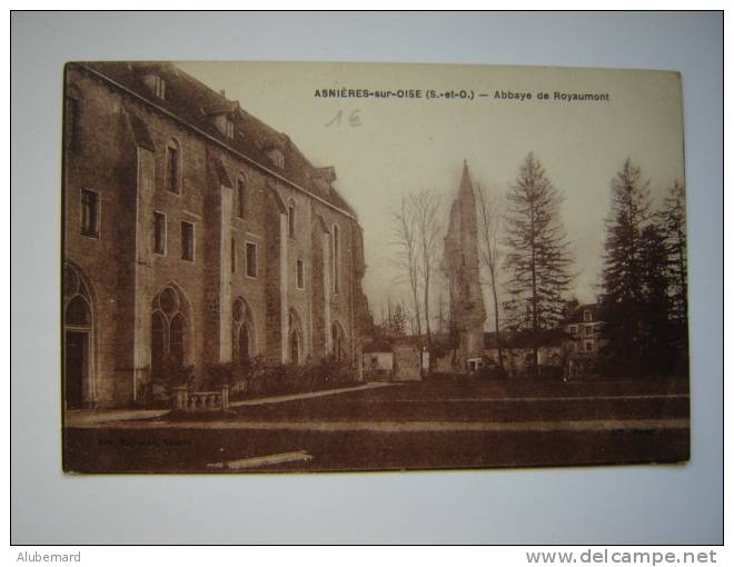 Asnieres Sur Oise.Abbaye De Royaumont - Asnières-sur-Oise