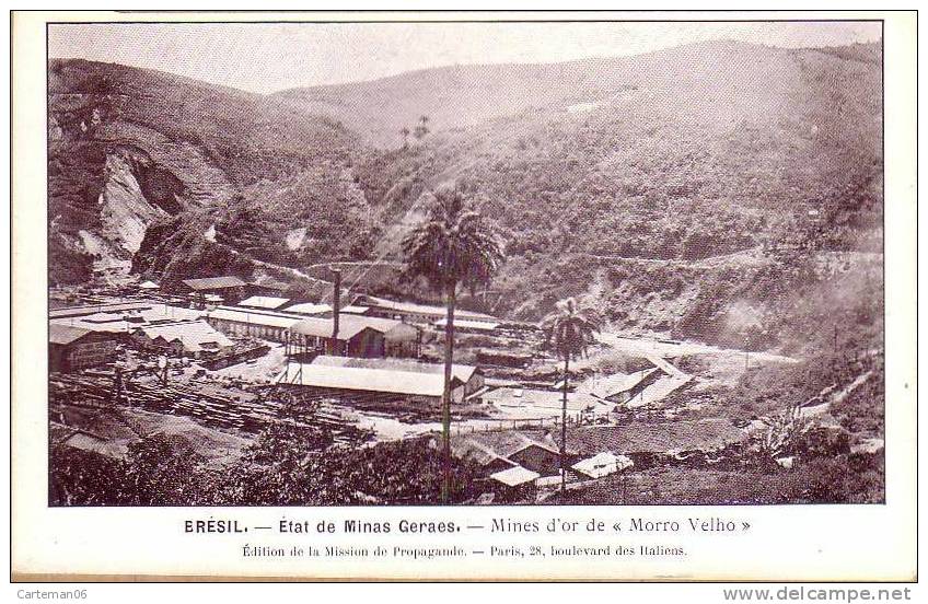 Brésil - Etat De Minas Geraes - Mines D'or De "Morro Velho" - Other