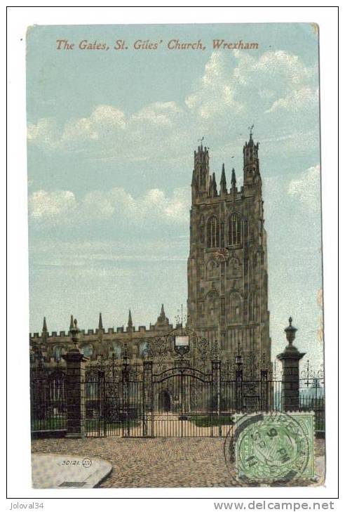 Royaume Uni - The Gates, St Giles' Church, WREXHAM - Denbighshire