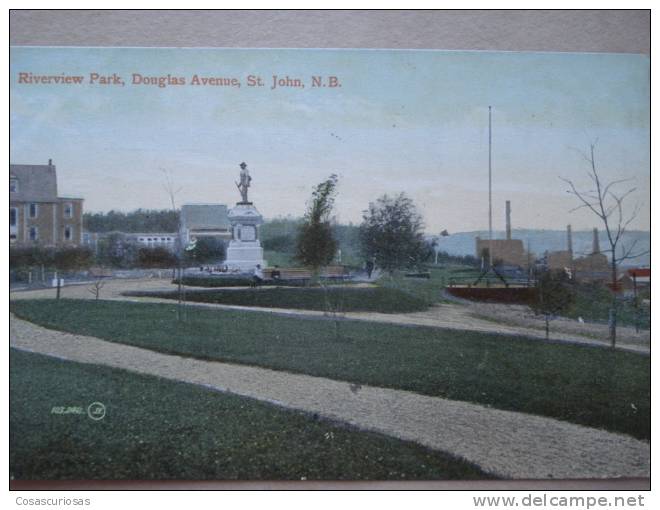 7502 CANADA   ST JOHN  RIVERVIEW PARK DOUGLAS AVENUE  AÑOS / YEARS / ANNI  1910 - Andere & Zonder Classificatie