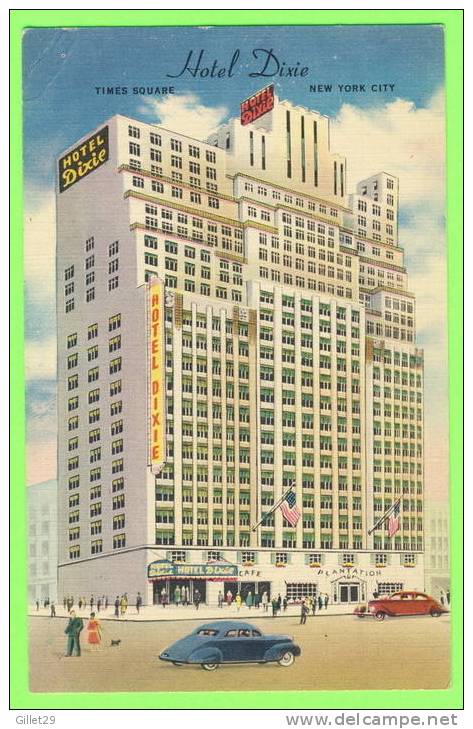 NEW YORK CITY, NY - HOTEL DIXIE - TIMES SQUARE - ANIMATED - - Bars, Hotels & Restaurants