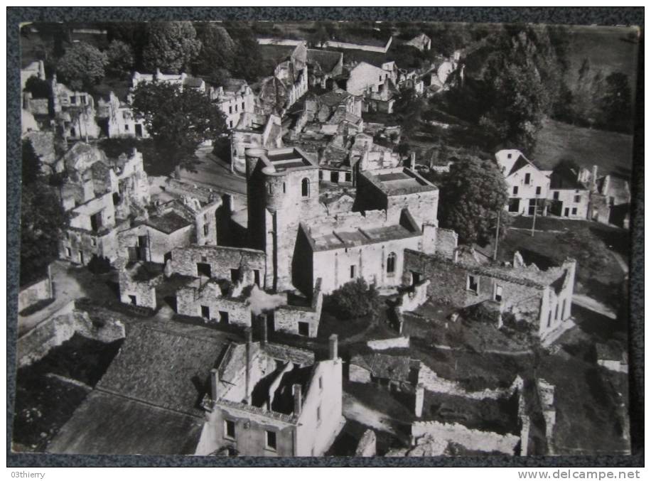 CPSM-87-ORADOUR SUR GLANE-VUE AERIENNE- - Oradour Sur Glane