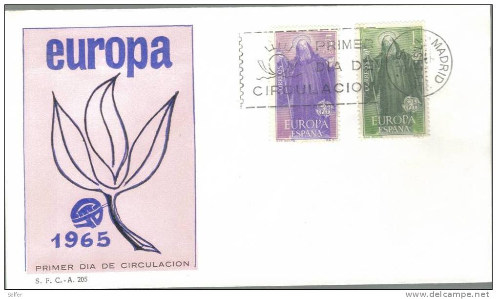 FDC - 1965 SPANIEN - 1965