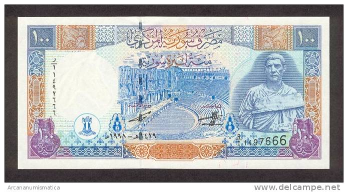 SYRIA   100 POUNDS  1998  KM#108  PLANCHA/SC/UNC    DL-6114 - Syrie