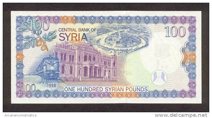 SYRIA   100 POUNDS  1998  KM#108  PLANCHA/SC/UNC    DL-6114 - Syrie