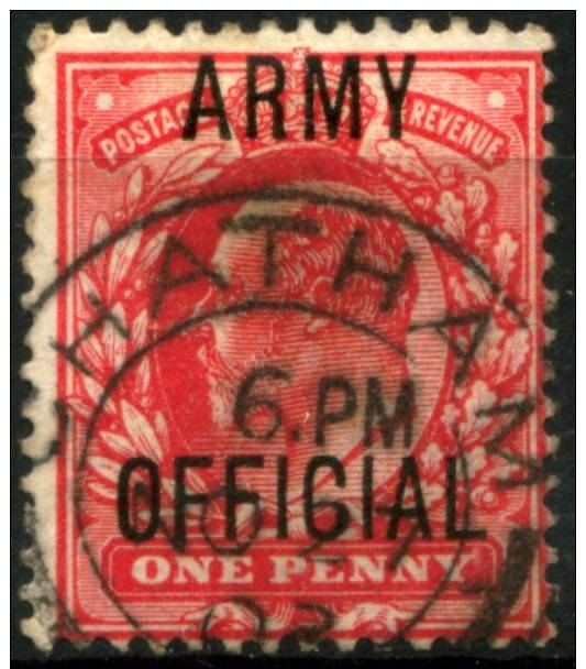 Official - Army SG O49 KEVII Overprint Issue Of 1902 - Oficiales