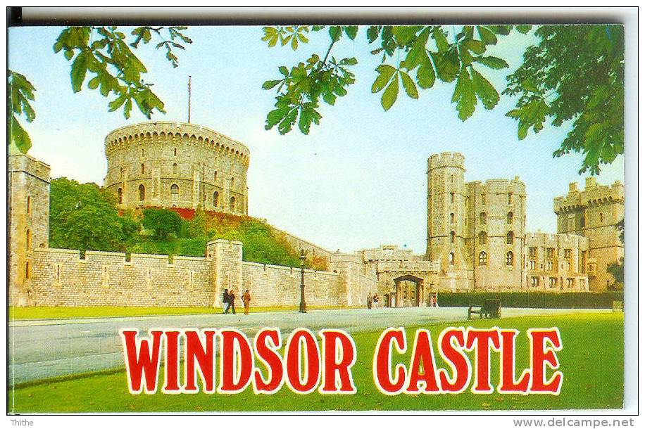 WINDSOR CASTLE Carnet De 12 Vues - Petit Format - Windsor Castle