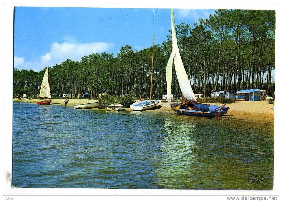 Landes Les Lacs Et Le Camping Du Col Vert VIELLE - Autres & Non Classés