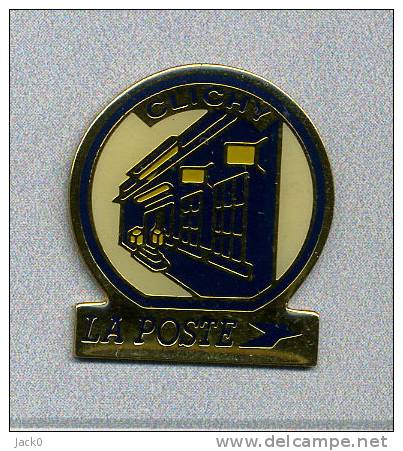 Pin´s  LA  POSTE  De  CLICHY - Postwesen