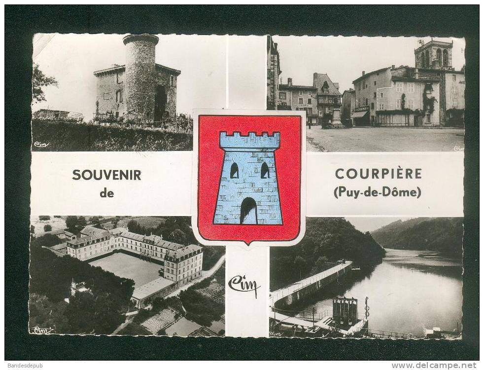 CPSM - Souvenir De Courpière (63) - Multivues ( COMBIER CIM ) - Courpiere