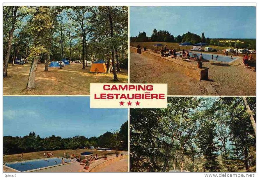 B - 24 - PONT SAINT MAMET - Camping Lestaudiére - Autres & Non Classés