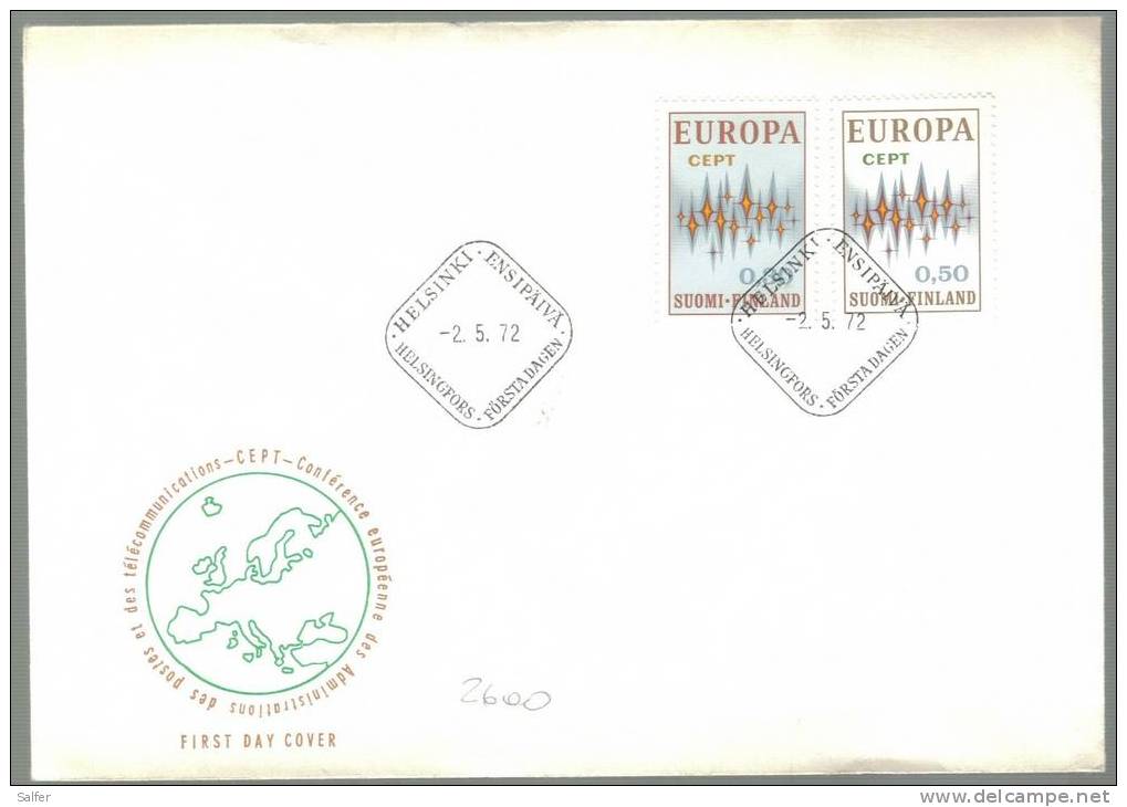 FDC - 1972  FINNLAND - 1972