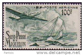 Saint Pierre Et Miquelon PA 20 * (Trace De Charnire Tres Legere) - Nuevos