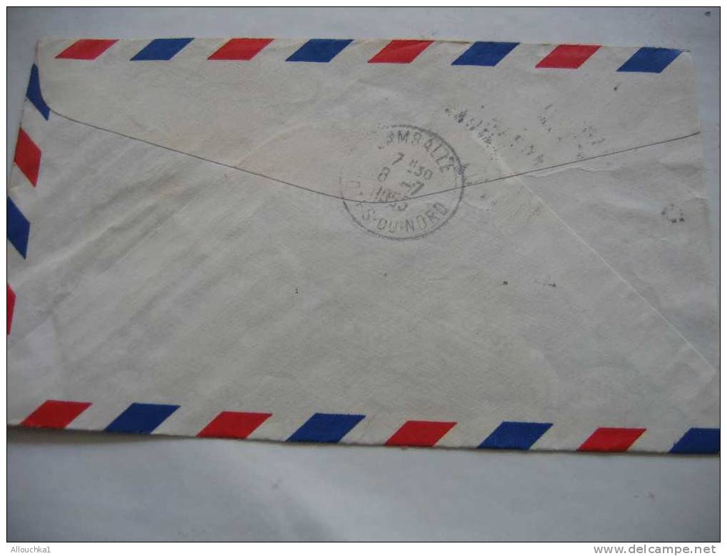 1955 MARCOPHILIE LETTRE DES ETATS UNIS:NEW-YORK  POUR LE VAL ANDRE COTE DU NORD 22  FRANCE / AIR MAIL - 2c. 1941-1960 Covers