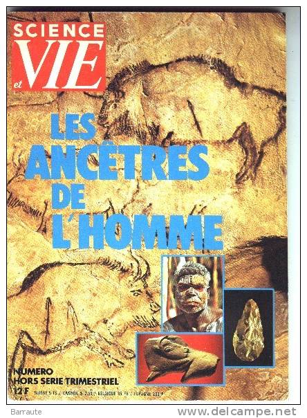 SCIENCE ET VIE HS N° 129    LES ANCETRES De L´HOMME  12/1979 . - Wissenschaft