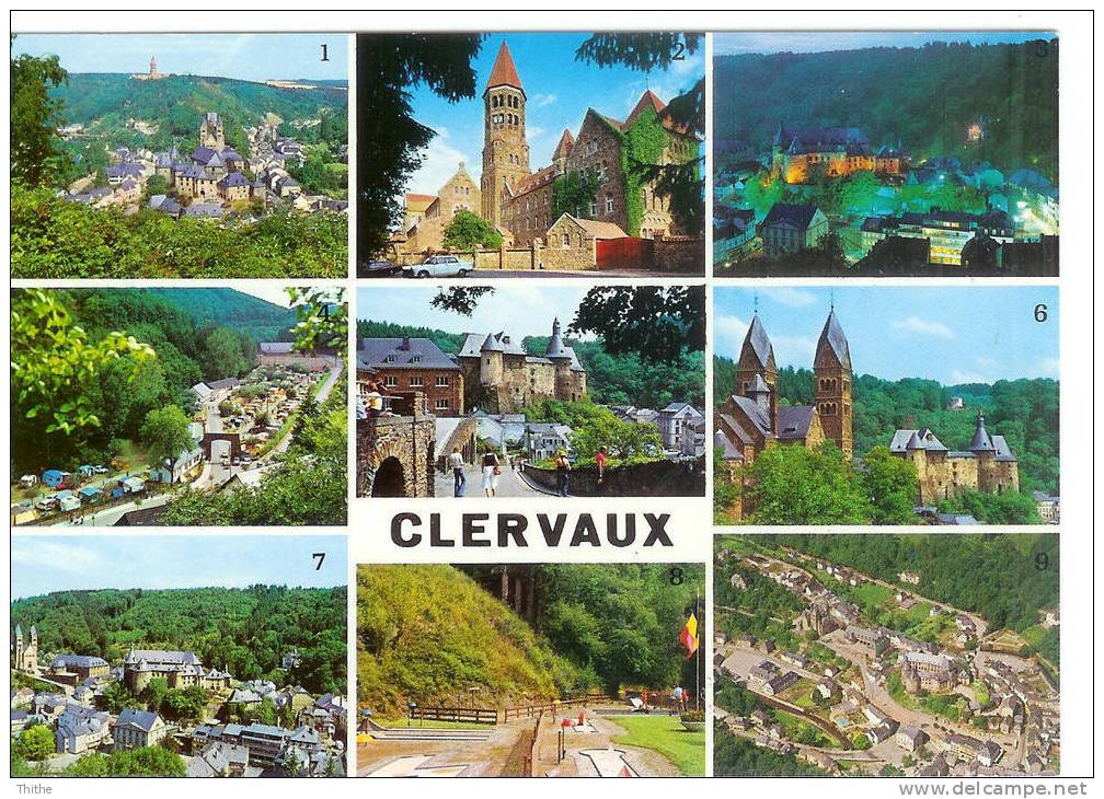 CLERVAUX - Carte 9 Vues - Clervaux