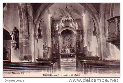 53  BRECE INTERIEUR D EGLISE REF6480 - Autres & Non Classés