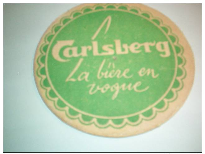 SOTTOBICCHIERE-COASTER-POSAVASOS  From Denmark-Danimarca-Carlsberg - Sous-bocks