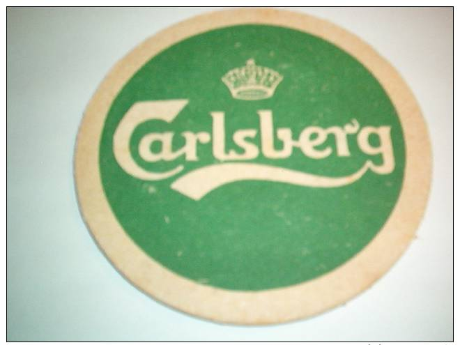 SOTTOBICCHIERE-COASTER-POSAVASOS  From Denmark-Danimarca-Carlsberg - Sous-bocks