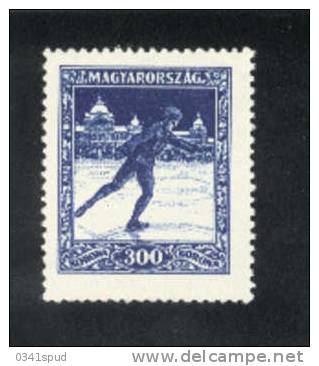 1925 Hongrie  * Avec Charnière  Patinage Sur Glace  Ice Skating  Pattinaggio Su Ghiaccio - Patinage Artistique