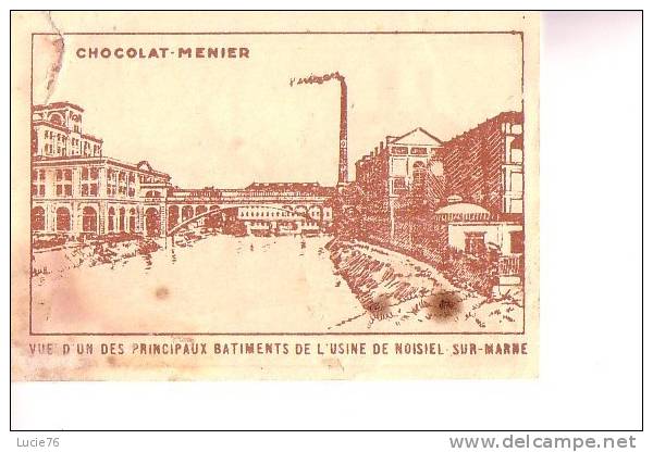 CHOCOLAT  MENIER  - MUNICH -  La Place Charles - Vue D´un Des Principaux Bâtiments De L´Usine De NOISIEL/Marne  - N° 579 - Menier