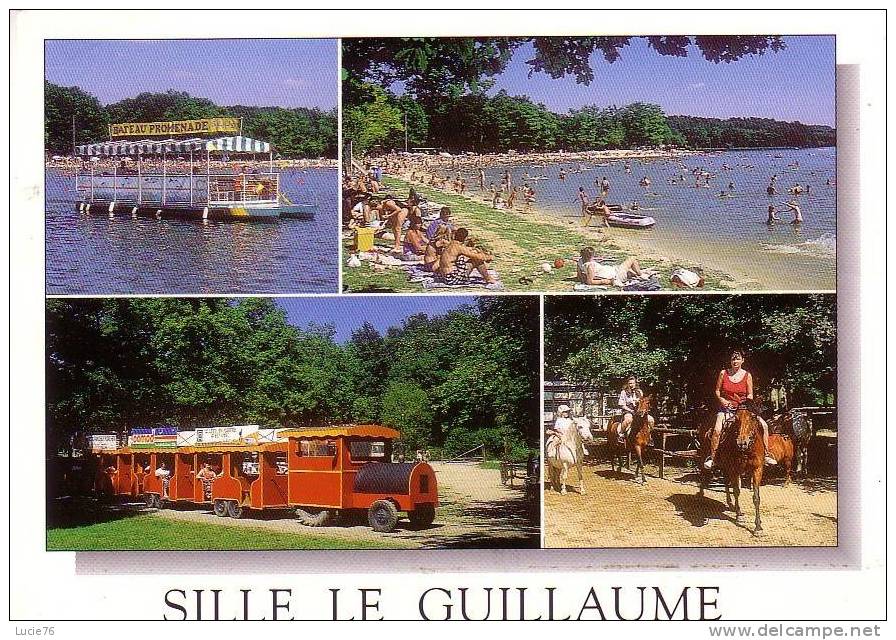 SILLE LE GUILLAUME  -  Le LAC De SILLE  -   4  Vues - Sille Le Guillaume