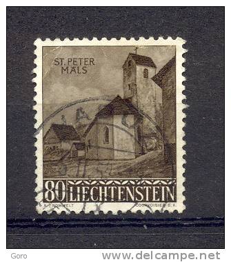 Liechtenstein  1958.-  Y&T Nº  338 - Gebruikt