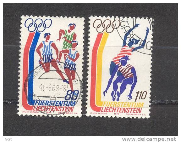 Liechtenstein  1976.-  Y&T Nº  594/95 - Usati