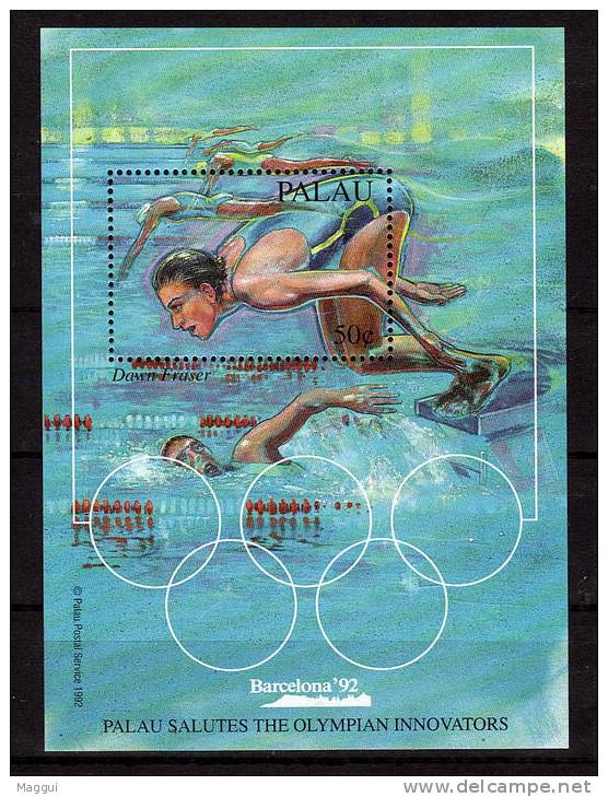 PALAU   BF 17 * *   Jo 1992  Natation - Schwimmen
