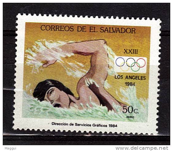 SALVADOR   PA 577 **   Jo 1984  Natation - Schwimmen