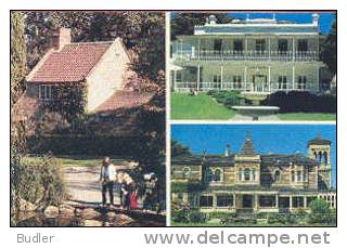 AUSTRALIA : 1981 : Post.Stat. : MELBOURNE,CAPTAIN COOK,ARCHITECTURE,HOUSE,VILLA,FOUNTAIN, - Entiers Postaux