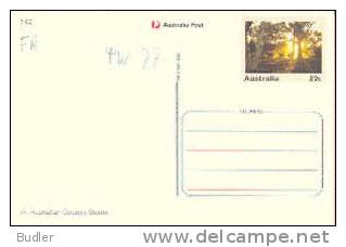 AUSTRALIA : 1981 : Post.Stat. : COUNTRY,HORSES,HORSEMAN,COWBOY, - Postal Stationery