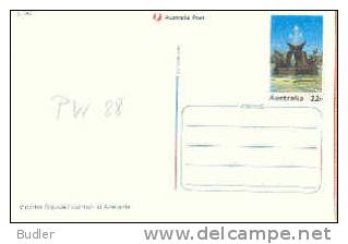 AUSTRALIA : 1981 : Post.Stat. : ADELAIDE,WORK Of ART,ARCHITECTURE,FOUNTAIN,VICTORIA SQUARE FOUNTAIN, - Postal Stationery