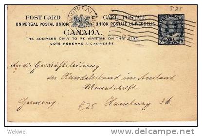 Can063/ KANADA -  P 25, Eduard 1911 - Cartas & Documentos