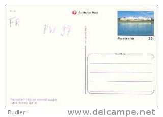 AUSTRALIA : 1981 : Post.Stat. : ARCHITECTURE,PARLIAMENT HOUSE,LAC,LAKE, - Entiers Postaux